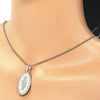 Collares con Dije 04.106.0050.1.20 Oro Laminado, Diseño de Guadalupe, Pulido, Dorado