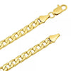 Pulsera Básica 5.222.004.07 Oro Laminado, Diseño de Cubana, Pulido, Dorado