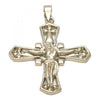 Dije Religioso 5.189.008 Oro Laminado, Diseño de Crucifijo, Dorado