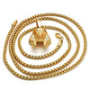 Collares con Dije 04.242.0082.30 Oro Laminado, Pulido, Dorado